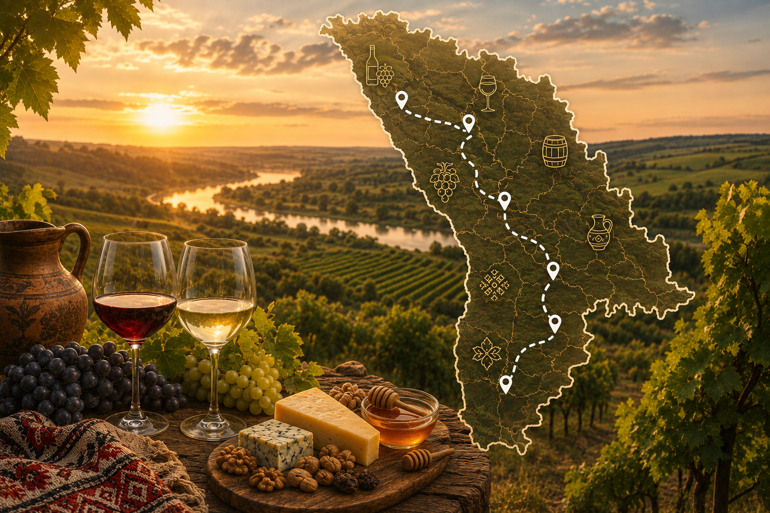 Tour Marea Călătorie Vinicolă prin Moldova